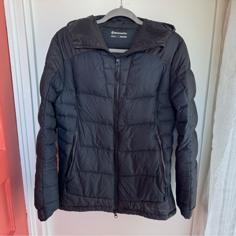 Backcountry Women's Black Puffer Jacket with Hood